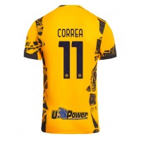 Echipament fotbal Inter Milan Joaquin Correa #11 Tricou Treilea 2024-25 maneca scurta